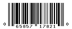 UPC barcode number 065857178210