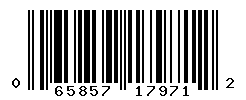 UPC barcode number 065857179712