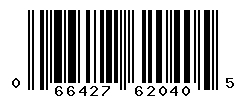 UPC barcode number 066427620405