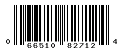 UPC barcode 066510827124