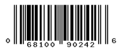 UPC barcode number 068100902426