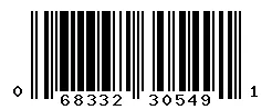 068332305491 barcode