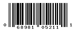 068981052111 barcode