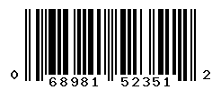 upc 068981523512 barcode image