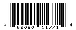 upc 069060117714 barcode image