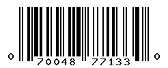 UPC barcode 070048771330