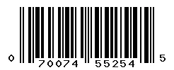 070074552545 barcode