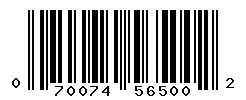 070074565002 barcode