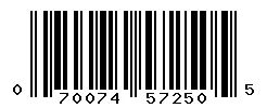 070074572505 barcode