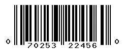 UPC 070253224560 barcode image