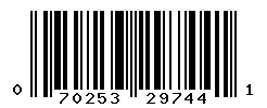 UPC barcode 070253297441