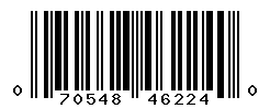 UPC barcode number 070548462240