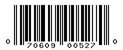 UPC barcode number 070609005270
