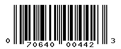 070640004423 barcode