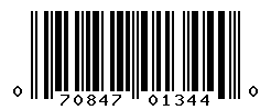 UPC barcode number 070847013440