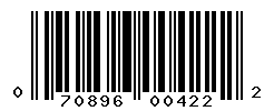 upc 070896004222 barcode image