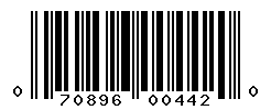 upc 070896004420 barcode image