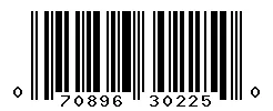 UPC barcode 070896302250