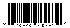 UPC barcode 070970492914