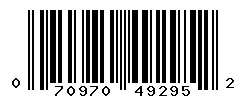 UPC barcode 070970492952