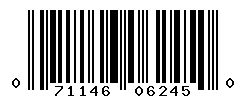 UPC barcode number 071146062450