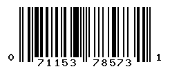 upc 071153785731 barcode image