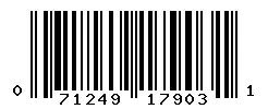 071249179031 barcode