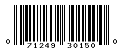 upc 071249301500 barcode image