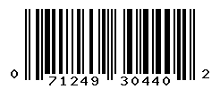 upc 071249304402 barcode image