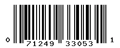UPC barcode 071249330531