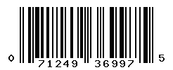 UPC barcode number 071249369975