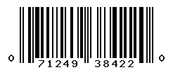 UPC barcode number 071249384220