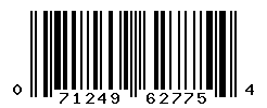 upc 071249627754 barcode image
