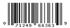 071249663639 barcode