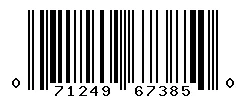 071249673850 barcode