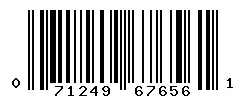 071249676561 barcode