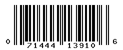 071444139106 barcode