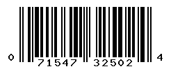 upc 071547325024 barcode image