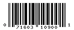 071603109001 barcode