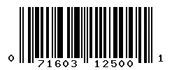 071603125001 barcode