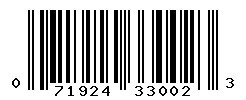 upc 071924330023 barcode image