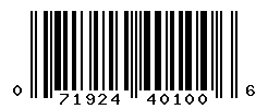 upc 071924401006 barcode image