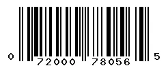 072000780565 barcode