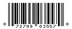 UPC barcode number 072799035570