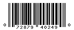 UPC barcode 072879402490