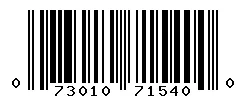 073010715400 barcode