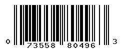 upc 073558804963 barcode image