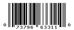 upc 073796633110 barcode image