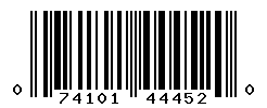 UPC barcode number 074101444520