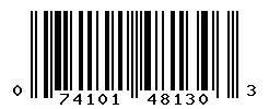 upc 074101481303 barcode image